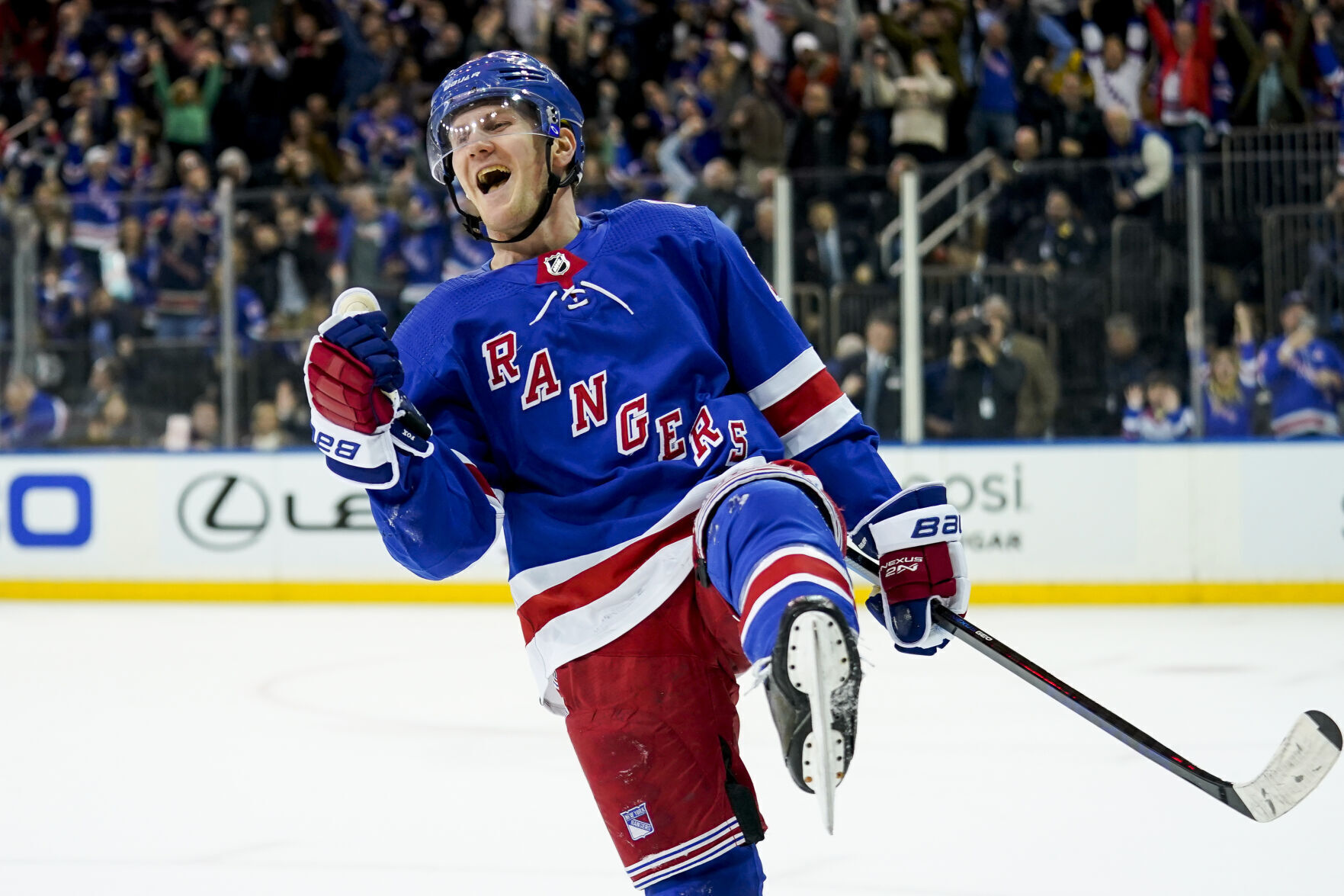 APTOPIX Ducks Rangers Hockey